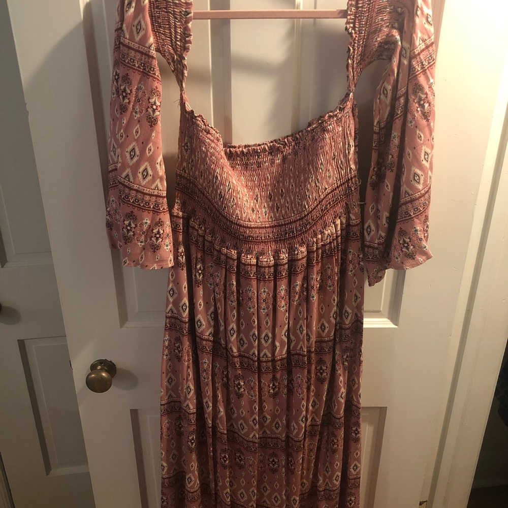 Pinkblush maternity maxi dress